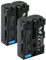 SK Lot de 2 batteries de rechange, 1650 mAh, pour Sony NP-FM500 NP-FM55H Sony Alpha 77 99 II A68 A77 A99 II DSLR A580 A850 A900 / VG-C77AM VG-C99AM