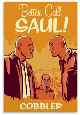 DEEBOW Better Call Saul! Kunst-Poster, dekoratives Gemälde, Leinwand, Wandposter und Kunstdruck, modernes Familienschlafzimmer-Dekor-Poster, 20 x 30 cm