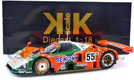 KK-Scale 1:18 Mercedes-Benz W124 E60 AMG blau Modellauto, Auto, Diecast Model Car, Kinder, Unisex, 18 Monate+