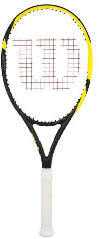 Wilson Pro Open unbesaitet 300g Tennisschläger Schwarz - Gelb Griffstärke 3