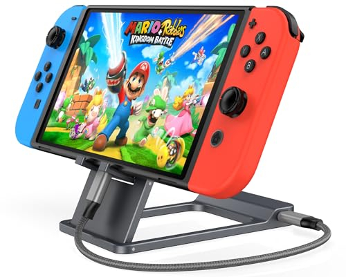 Switch TV Dock,Portable 3 in 1 Dock for Nintendo Switch OLED TV Docking Station with HDMI USB 3.0 Port Type C PD Travel Switch Base Portable USB C Hub Stand