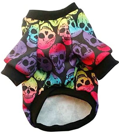 Beavorty 1pc Halloween Haustierkostüm Lustiger Hundepullover Haustier Party Mantel Hundekleidung Atmungsaktiv Und Bequem