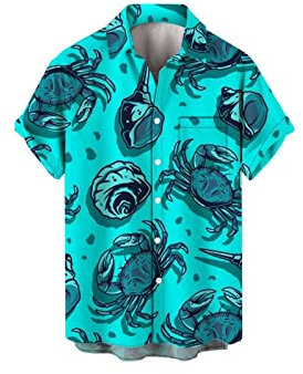 Uwdiohq Deals of The Day Chemise Homme avec Poche Chemisette Homme Vintage Chemise Lin Homme XXXL Chemise en Soie Homme Chemise Homme Palmier Chemise À Carreaux Homme Coton Same Day Delivery Items