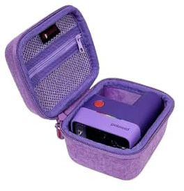 XANAD Funda para cámara instantánea Infantil, Compatible con Gofunly, HiMont, GREENKINDER, ASTGMI, Hangrui, TIATUA, CAMCLID, Regalo Ideal para niños de 3 a 14 años （Morado）