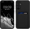 kwmobile Handyhülle kompatibel mit Samsung Galaxy A35 Hülle - Handy Cover mit Fach für Karten - in Schwarz