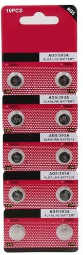 AG5/LR754/393A Knopfzelle Batterie Langlebige Knopfzelle für den täglichen Gebrauch Stabile Spannung für kleine Elektronik