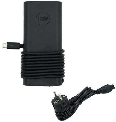 130W USB C Netzteil Ladegerät für Dell XPS 17 16 15 13 12 Latitude 7000 5000 3000 Serie Inspiron 16 14 Plus, Precision 5470 5550 5560 5570 5750 5760 5770 3550 3560 3570 3541 3551 3561 3571 5530 Laptop