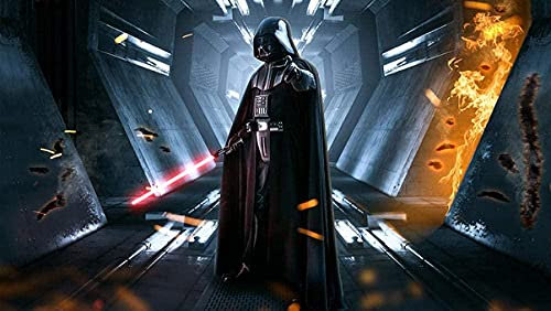 Puzzle 2000 Teile für Erwachsene Dark Vador Star Wars Unkomprimierbares Familienspiel Lustiges für Erwachsene und Kinder 70x100CM 70x100CM