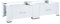 Générique Double Socle pour Machine à Laver avec tiroirs Blanc, Accessoires pour appareils de blanchisserie, Accessoires pour Lave-Linge & sèche-Linge, 19.75 KG, 4009869