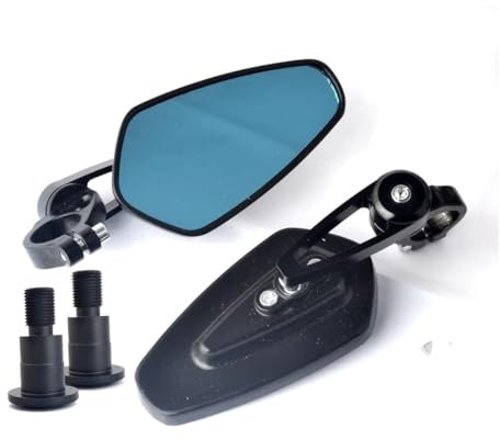 Motorrad Rückspiegel Motorrad Lenker End Spiegel Für Yam&aha Für MT-07 MT-09 MT10 R6 R1 FZ1/FZS1000 FZ6 FZ6R XJ6 TMAX530 TMAX500 Bar End Spiegel