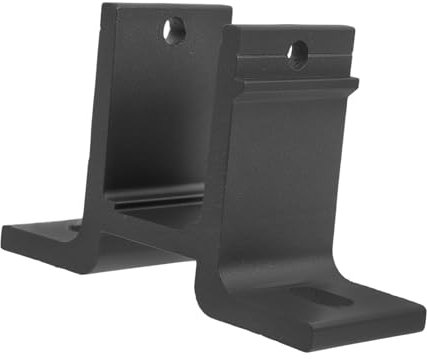 SHINEOFI Support De Montage Mural pour Auvent Rétractable Accessoire De Canopy Aluminium Noir pour Patio Et Jardin Fixation Robuste Et Durable pour Extérieure