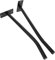 TOYANDONA 1pair Yoga Ball Holder Wall Mounted Exercise Ball Storage Rack Durable Organizer for Garage Home Commercial Gym Easy Installation with Mounting Hardware