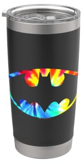 Batman Tie Dye Batman Logo Stainless Steel Insulated Tumbler