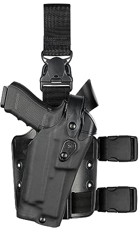 Safariland® 6305 ALS/SLS Taktisches Oberschenkelholster (abnehmbar) (schwarz, rechts, für Glock 17/22)