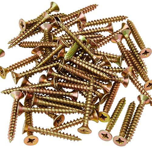 Bargainscrews Lot de 200 vis à cartons multi usages 5.0 x 40mm