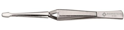 Bernstein Werkzeug Kreuzpinzette, 160 mm, vernickelt, 5-155