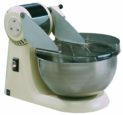 Pétrin-mélangeur professionnel 10 litres à moteur professionnel 600 watts pour la préparation des pâtes fonctionnement identique au pétrin boulanger