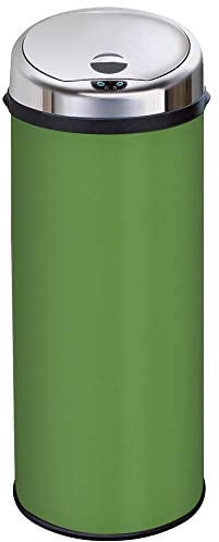 InMotion 50L Fern Green Stainless Steel Auto Automatic Sensor Kitchen Waste Dust Bin