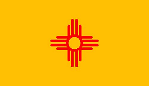 flaggenmeer® Flagge New Mexico 80 g/m² ca. 90 x 150 cm