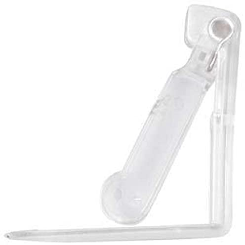 d-c-fix Tischdeckenhalter - Tischtuch Klammer Beschwerer Halter Tisch Küche Esszimmer Wohnzimmer Garten Accesoires Dekoration Design- Kunststoff fester Halt - Halter Klammer glasklar 4 Stück