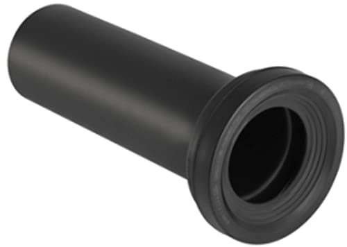 Geberit - Ensemble connecteur droit Geberit pour toilettes au sol : D90 mm noir (131.083.16.1)