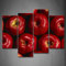 Rot Apfel Mit Wasser Fallen Wandkunst Malerei Das Bild Druck Auf Leinwand Essen Kunstwerk Bilder Für Zuhause Büro Moderne Dekoration