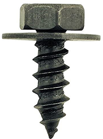 KS Tools 420.5908 Metall-Schraube/Scheibe, schwarz universal,50er Pack
