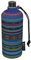 Emil Trinkflasche aus Glas für Mädchen & Jungen isolierte Glasflasche für Schule, Freizeit, Sport: Kinder & Eltern BIO Aztek 0,4l