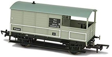 Oxford Rail OR76TOB004 Toad Brake Van BR Toad 4 Wheel Bala 56449