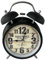 GMMH Retro Analog Wecker, Ohne Ticken, Tischuhr Nachttischuhr Doppelglockenwecker (27-5) Vintage Retro Nostalgie aus Metall, Antik Standuhr Schreibtischuhr Uhr Tischwecker mit Alarm, Weckuhr