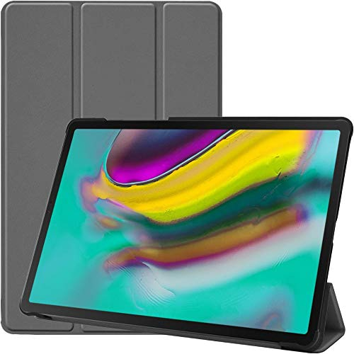 ebestStar - Cover per Samsung Galaxy Tab S5e 10.5 T720/T725, Custodia Protezione Flip Magnetica, Slim Case Sottile Pelle PU, Grigio