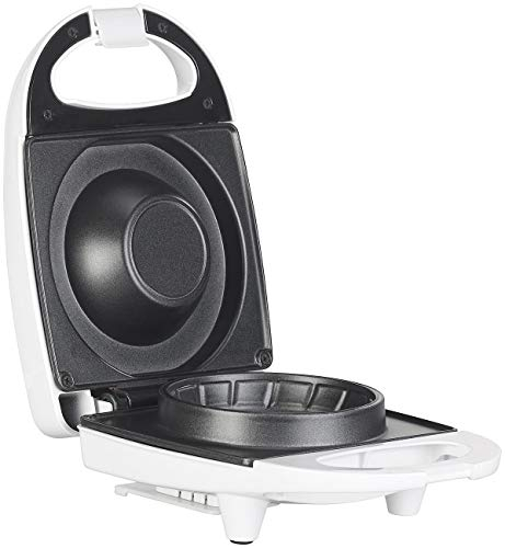 Rosenstein & Söhne Eiswaffeleisen: Waffeleisen für 1 Eiswaffel-Schälchen, antihaft-beschichtet, 520 Watt (Waffelautomat, Waffeleisen Eiswaffeln, Joghurt Maker)