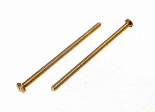 24 x Elektroschrauben für Lichtsteckdose EB Stahl 3,5 x 75 mm