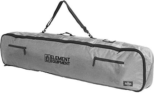 Element Equipment Snowboardtasche mit Schultergurt und Ausrüstungstaschen 165 grau Ripstop