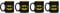 ABYSTYLE - DC COMICS Set 4 espresso mugs Batman Iconique