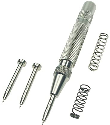 SELVA Automatischer Bandstiftentferner, inkl. 3 Federn unterschiedlicher Stärke, 2 Broschen mit Dorn 0,8 mm