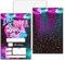 Rollschuh-Geburtstagsparty-Einladung, Let's Roll Neon Einladungen für Teenager, Jungen und Mädchen, 20 Einladungen mit Umschlägen (10,2 x 15,2 cm), Kinderparty-Dekorationen und -Zubehör-14 10
