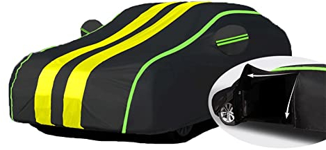 Auto Abdeckplane Wasserdicht füR Mini/One Cooper Cabrio Clubman Paceman Coupe Countryman, Autoabdeckung Hagelschutz, Autoabdeckung Vollgarage Abdeckplane, Outdoor Atmungsaktiv, UV Schutz Hohe Elastizi