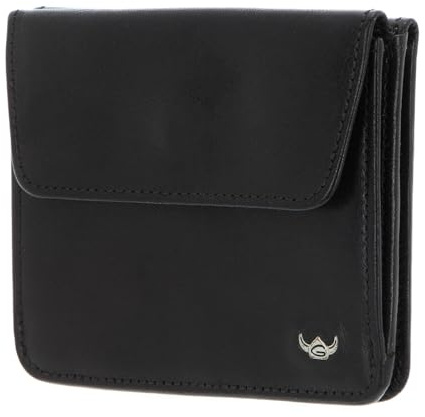Golden Head Leder Geldbörse Colorado RFID Protect Überschlagbörse 1174 Schwarz