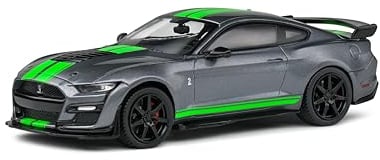 Solido Modellauto Maßstab 1:43 Shelby Mustang GT500 grau