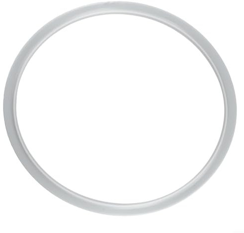 Anello di tenuta per fornelli, in gomma siliconica, trasparente, per pentola a pressione, disponibile in varie misure, realizzato in gomma elastica (22 cm)