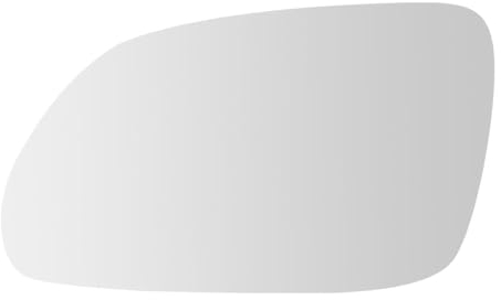 SENZEAL Cristal de Retrovisor Calefactable Izquierda para VW Polo 9N 2005-2009 Skoda Octavia 1Z3 1Z5 2004-2008 Cristal de Espejo Reemplazar 6QD857521 (Izquierda)