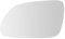 SENZEAL Spiegelglas Links Fahrerseite Beheizbar mit Trägerplatte für VW Polo 9N 9N3 2005-2009 Skoda Octavia 1Z3 1Z5 2004-2008 6QD857521 Außenspiegel Glas Ersatz (Links)
