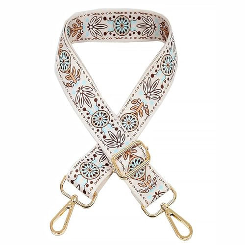 Correa de Hombro Ajustable,Correa de Repuesto,Correa Ancha Bolso Bandolera con Ganchos Giratorios de Metal para Bolso Bandolera, Equipaje, Laptop y Duffle