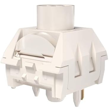 Kailh Box Lot de 45 commutateurs linéaires professionnels pré-lubrifiés pour clavier de jeu mécanique RVB SMD 45gf à 5 broches en POM (Ice Cream PRO)