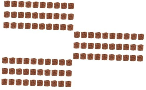 HAPINARY 3 Sets Schwimmpflanze Für Aquarium- Keramik-pflanzenhalter Aquarium-Werkzeug Dunkelgrau 30 Stück * 3