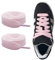 CCSOFTIME Gros Lacets Rose 16mm de Large pour Adidas Campus 00s,Lacet Chaussure Remplacement Flat Shoelaces pour Baskets Sneakers,Rose Pale 120cm