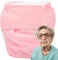 1PC -Inkontinenzunterwäsche für Frauen, wasserdichte, undcoverende Windeln für Erwachsene, Unterwäsche mit Polyester -Bettwäsche, waschbarer wiederverwendbar
