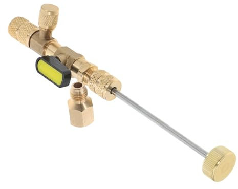 Ciieeo Herramienta Núcleos Válvulas Aire Acondicionado Adaptadores Conversión Alta Resistencia