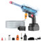 Fancysky Pistola Idropulitrice a Batteria, Idropulitrice Pavimenti Esterni, Idropulitrice Auto, Idropulitrice Parkside, Idropulitrice Elettrica, Pistola Lavaggio Auto, Pulivapor Alta Pressione (Spina）